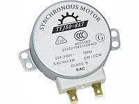 Мотор вращения поддона для микроволновой печи MA0908W (220V 4rpm 4w, TYJ50-8A7, MDS-4A, MA0908Jw, 00602110)