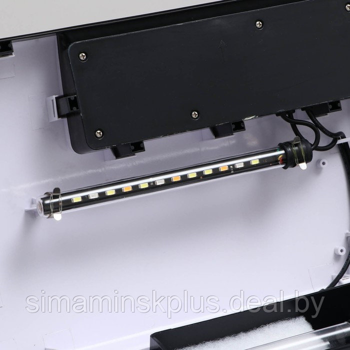 Аквариум SeaStar HX-319F в комплекте: LED-лампа, фильтр, 18 л, белый - фото 6 - id-p224425138