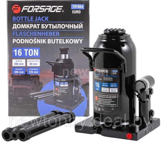 Бутылочный домкрат FORSAGE F-T91604 (Euro) 16т