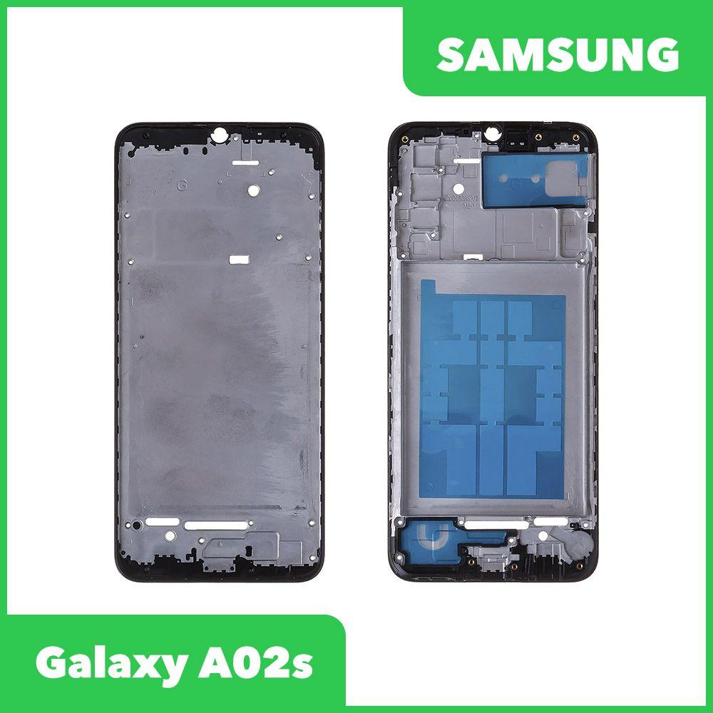Рамка дисплея для Samsung Galaxy A025F (A02s) (черный) - фото 1 - id-p224425604