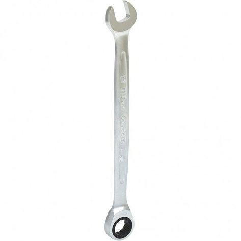 Ключ рожково-накидной со встроенной трещеткой 11 мм, фото 2