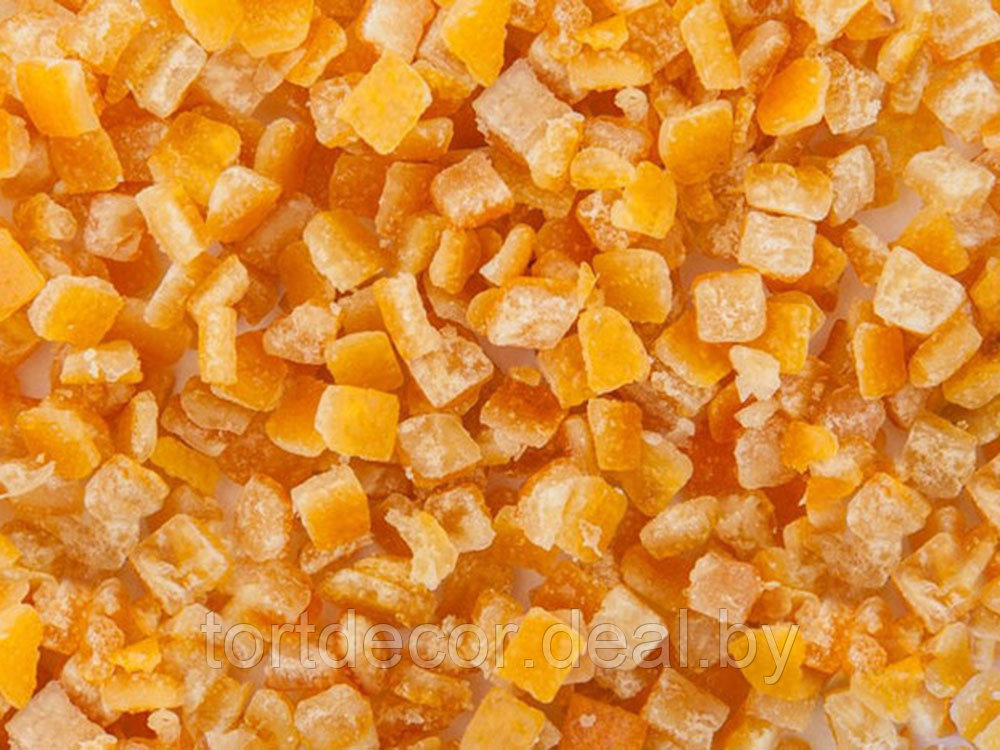 Апельсиновая корочка засахаренная кубиками Амброзио 200г100г - фото 1 - id-p224425762