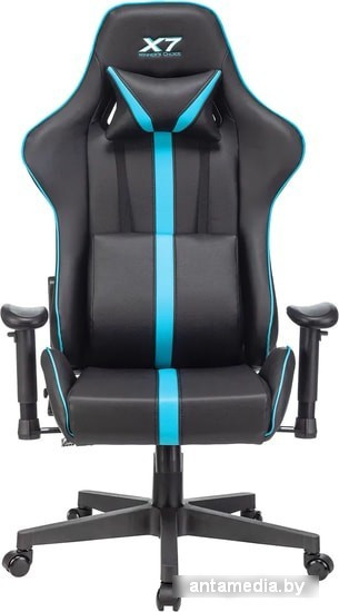 Кресло A4Tech X7 GG-1200 (черный/бирюзовый) - фото 2 - id-p224426063