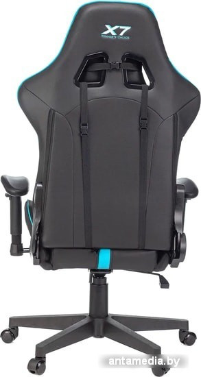 Кресло A4Tech X7 GG-1200 (черный/бирюзовый) - фото 4 - id-p224426063