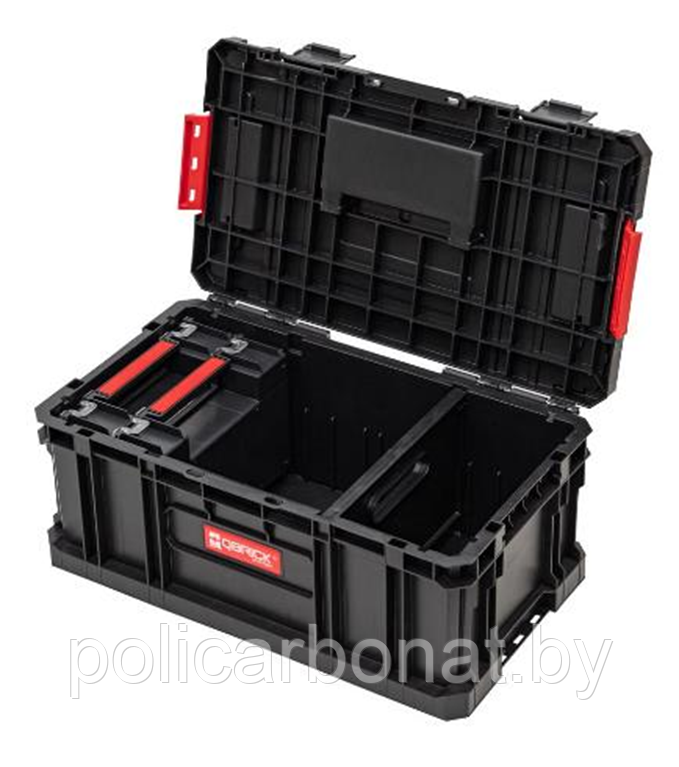 Набор ящиков Qbrick System TWO Toolbox Plus Vario + 2x Organizer Multi, черный