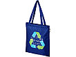 Эко-сумка Sai из переработанных пластиковых бутылок, синий, фото 3