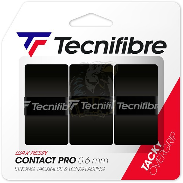 Обмотка для теннисной ракетки Tecnifibre Contact Pro (черный) (арт. 52ATPCONBK) - фото 1 - id-p224425520