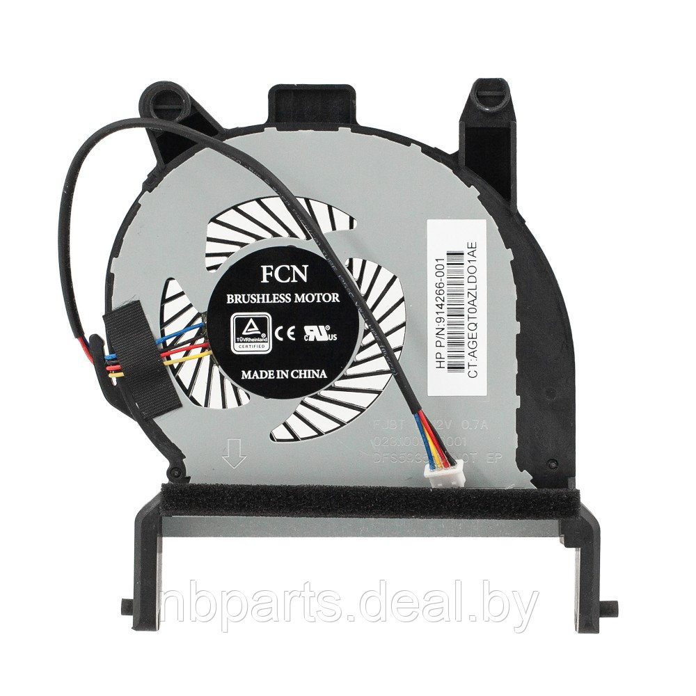 Кулер (вентилятор) HP ProDesk mini 600 G3 400 G3, 914266-001 - фото 1 - id-p224427168