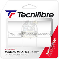 Обмотка для теннисной ракетки Tecnifibre Players Pro Feel (белый) (арт. 52PLAPROWH)