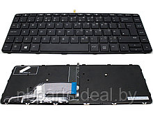 Клавиатура для ноутбука HP 430 G3 440 G3, чёрная, с подсветкой, Trackpoint, с рамкой, RU