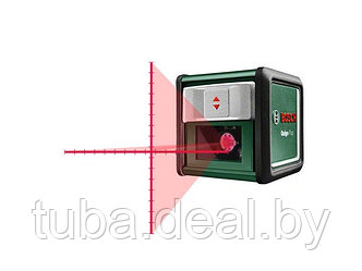 Нивелир лазерный BOSCH QUIGO PLUS со штативом в кор. (проекция: крест, до 7 м, +/- 5 мм, резьба 1/4")