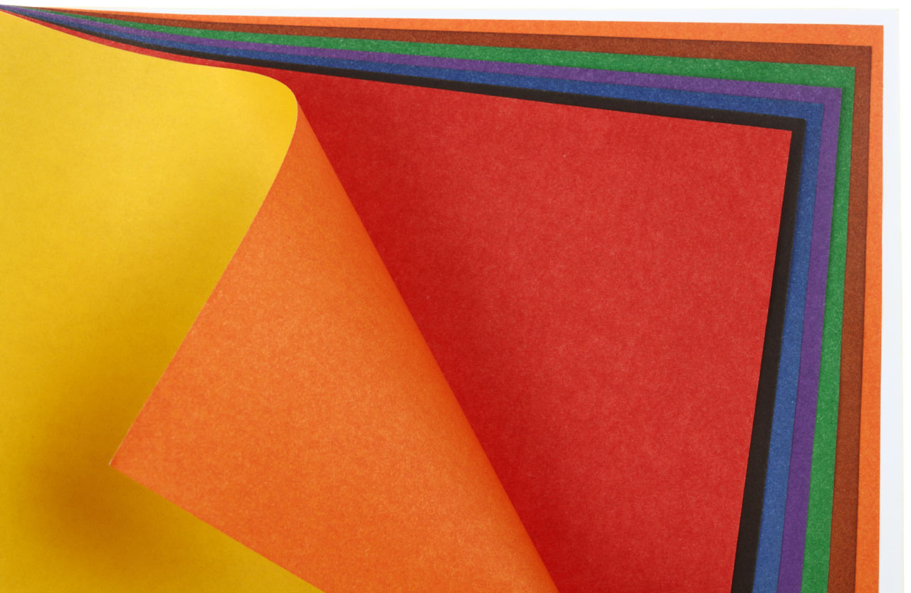 Бумага цветная двухсторонняя А4 SchoolФормат 4 цвета*2, 8 л.