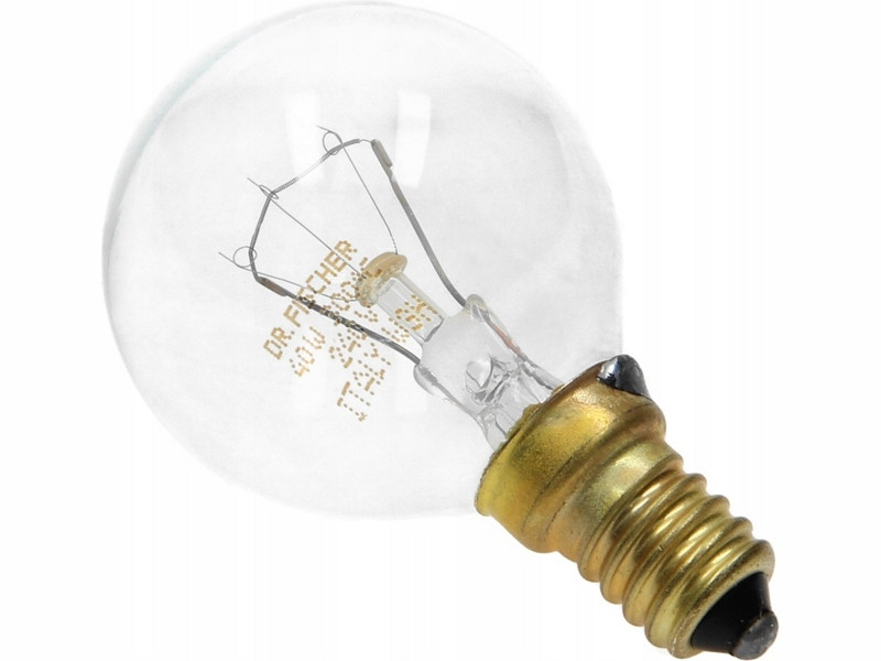 Лампочка, лампа внутреннего освещения для духовки Bosch, Electrolux, Whirlpool, Indesit 00232110 (E14 40W