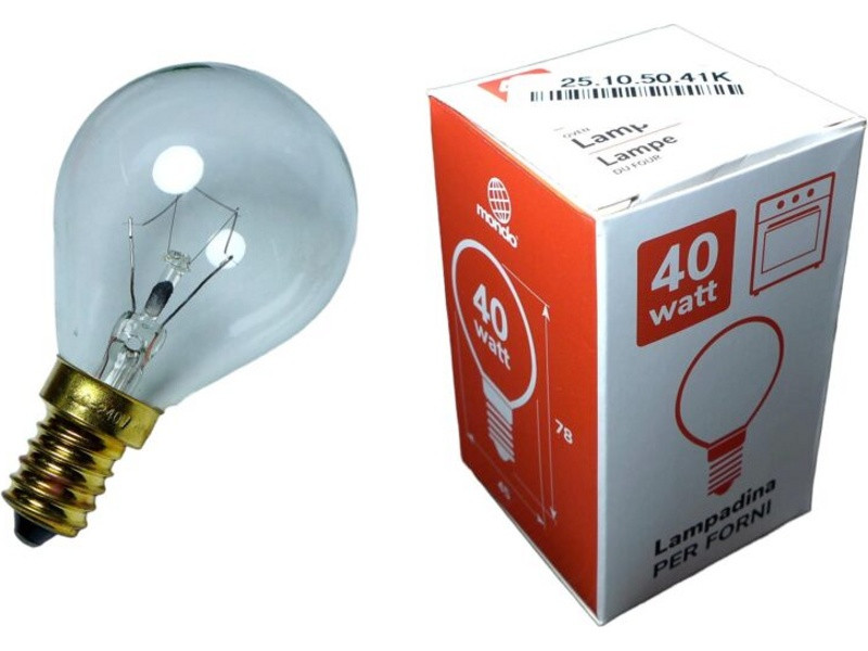 Лампочка, лампа внутреннего освещения для духовки Bosch, Electrolux, Whirlpool, Indesit 00232110 (E14 40W - фото 2 - id-p220891470