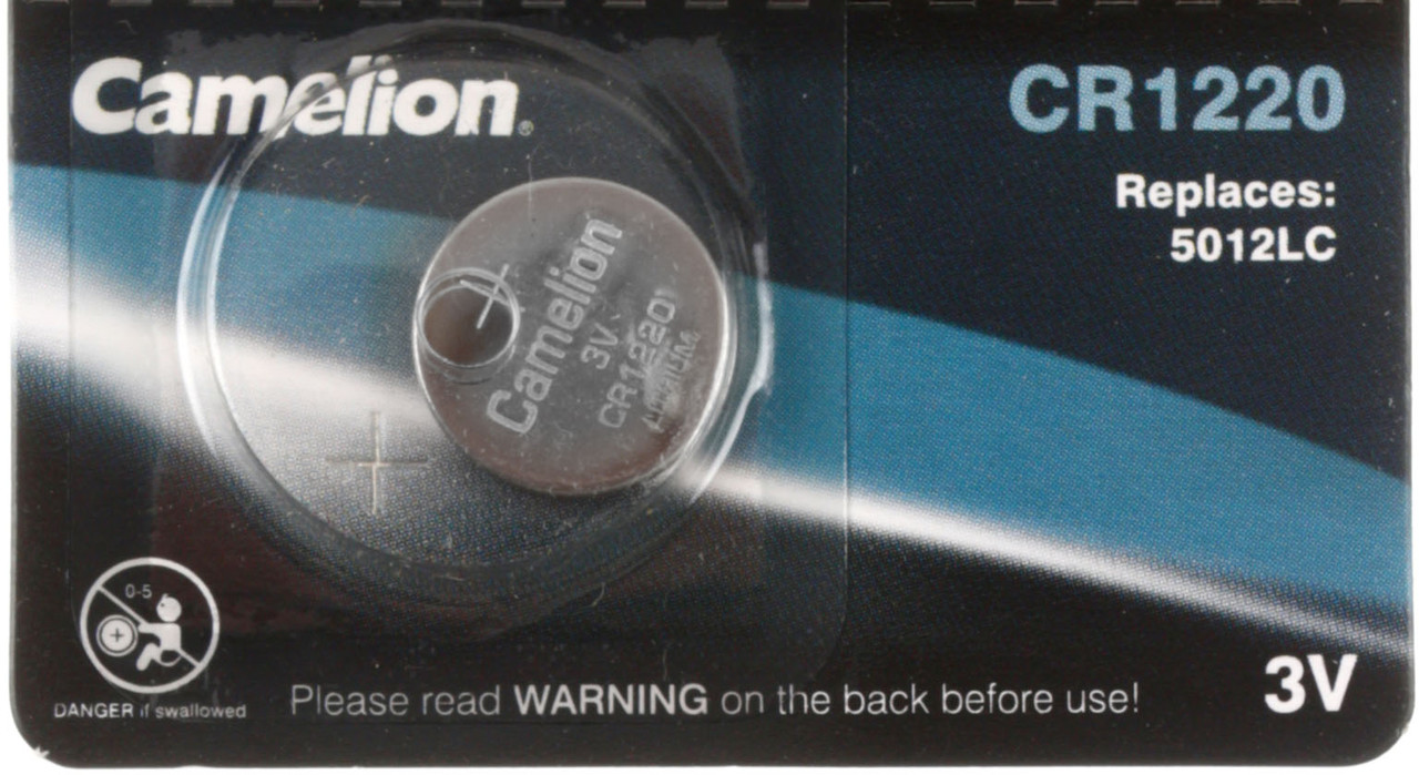 Батарейка литиевая дисковая Camelion Lithium CR1220, 3V - фото 1 - id-p224429849