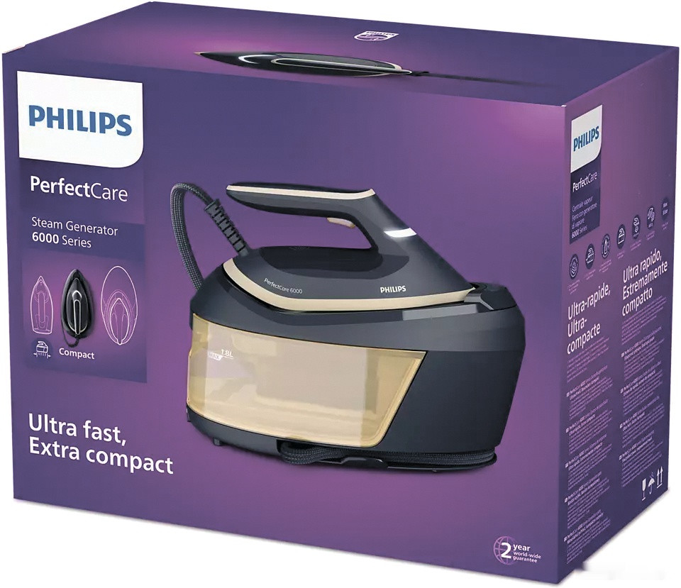 Утюг Philips PerfectCare 6000 Series PSG6066/20 - фото 1 - id-p224429792