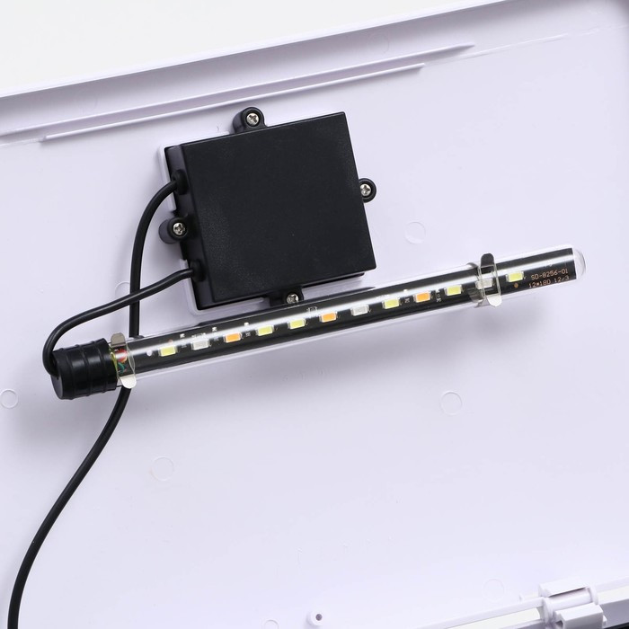 Аквариум SeaStar HX-318F в комплекте: LED-лампа 7 режимов, фильтр, 18 л, белый - фото 6 - id-p224430267