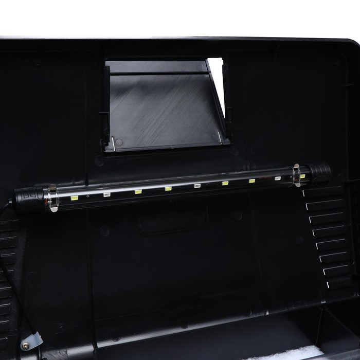 Аквариум SeaStar LS-380F в комплекте: LED-лампа, фильтр, 30 л, черный - фото 7 - id-p224430270