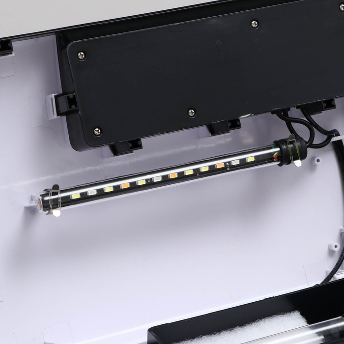 Аквариум SeaStar HX-319F в комплекте: LED-лампа, фильтр, 18 л, белый - фото 6 - id-p224430271