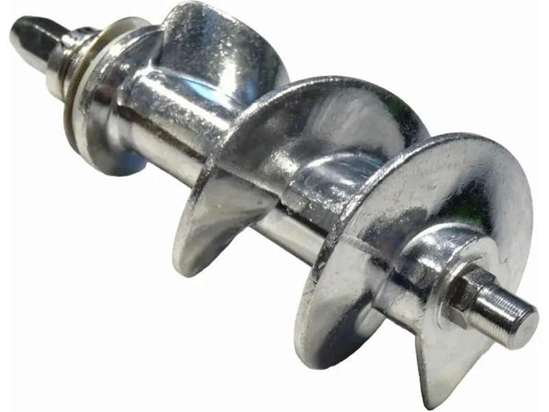 Шнек (с уплотнительным кольцом) для мясорубки Moulinex MS-651184 (SS-1530000259) - фото 4 - id-p35830516