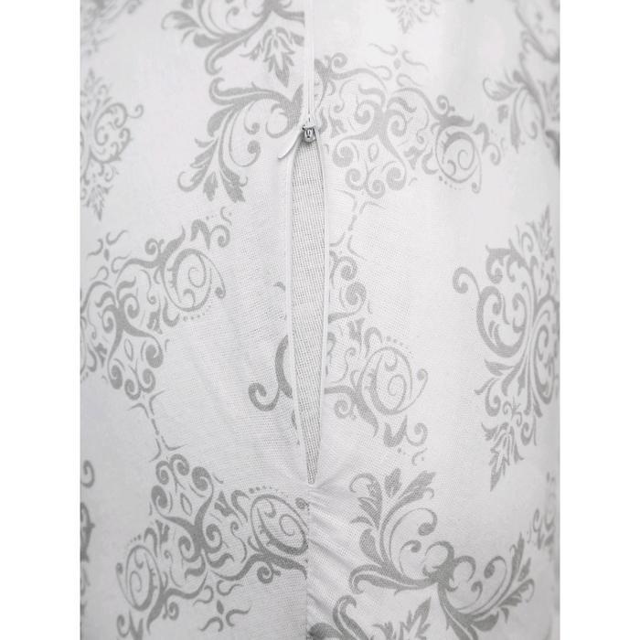 Подушка для беременных u-образная, размер 340 × 35 см, принт дамаск серый - фото 4 - id-p224430450