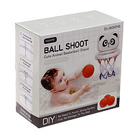 Баскетбольный набор для ванны "Панда", 3 мяча