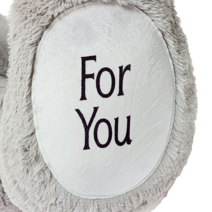 Мягкая игрушка «Мишка Дедди», цвет серый, 190 см - фото 9 - id-p224430415