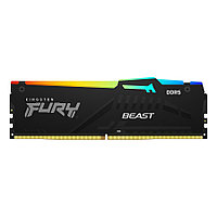 8GB Kingston DDR5 5200 DIMM FURY Beast Black RGB KF552C40BBA-8 Non-ECC, CL40, 1.25V, 1RX8 40-40-40 288-pin,