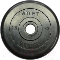 Диск для штанги MB Barbell Atlet d31мм 2.5кг