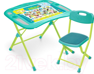 Комплект мебели с детским столом Ника NKP1/4 Пушистая азбука - фото 1 - id-p224431353