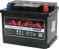 Автомобильный аккумулятор ALFA Standard 55 R+ (55 А·ч)