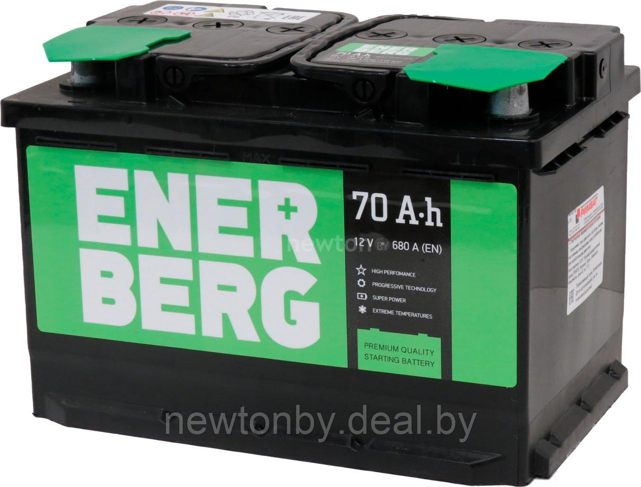Автомобильный аккумулятор Enerberg 70 R+ (70 А·ч) - фото 1 - id-p224432853