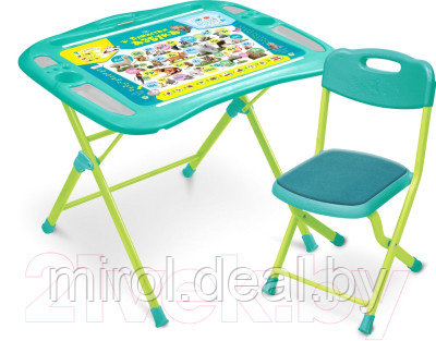 Комплект мебели с детским столом Ника NKP1/4 Пушистая азбука - фото 1 - id-p224432963