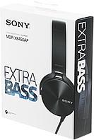 Гарнитура накладные Sony MDR-XB450 1.2м черный проводные (MDR-XB450AP)