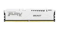 Память оперативная Kingston KF556C40BWK2-64 64GB 5600MT/s DDR5 CL40 DIMM (Kit of 2) FURY Beast White XMP