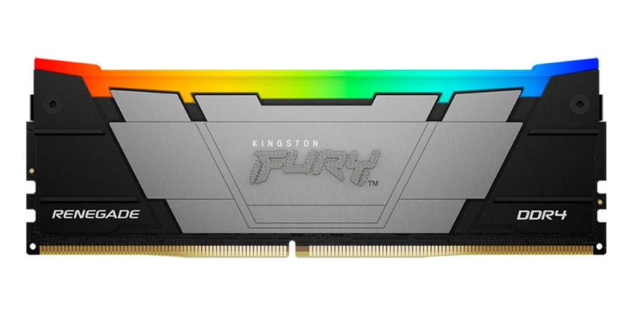 Память оперативная Память оперативная/ Kingston 16GB 4000MHz DDR4 CL19 DIMM (Kit of 2) FURY Renegade RGB - фото 1 - id-p224432399