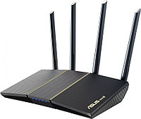 Роутер беспроводной Asus RT-AX57 Go AX3000 10/100/1000BASE-TX/4G ready белый