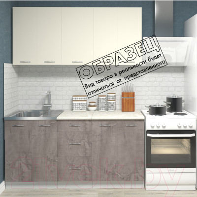 Готовая кухня Кортекс-мебель Корнелия Лира 1.6м - фото 3 - id-p224433541