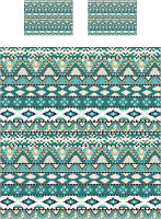 Набор текстиля для спальни Ambesonne Скандинавский узор 220x235 / bcsl_47099