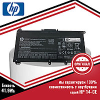Оригинальный аккумулятор (батарея) для ноутбука HP 14-CE (HT03XL) 11.55V 41.9Wh