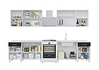 Кухонный гарнитур Trend 2.6м (1.3м+1.3м) ЛДСП - Сонома/Венге (Горизонт), фото 4