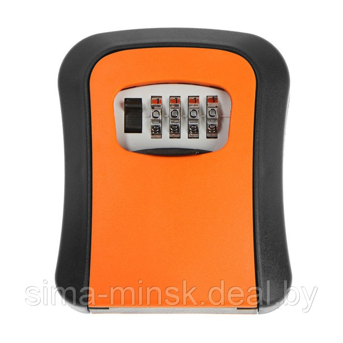 Сейф-ключница кодовая ТУНДРА LIGHT, цвет оранжевый - фото 3 - id-p224435944