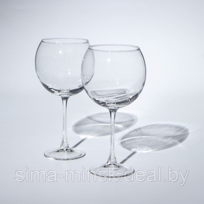Набор стеклянных бокалов для вина «Эдем», 650 мл, 2 шт - фото 2 - id-p224436577