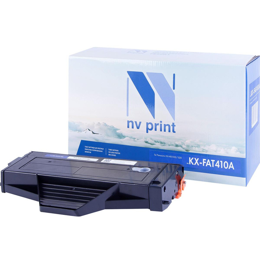 Тонер-картридж NVP NV-KX-FAT410A для Panasonic KX-MB1500RU/ MB1507RU/ MB1520RU/ MB1530RU/ MB1536RU (2500k) - фото 1 - id-p224436735