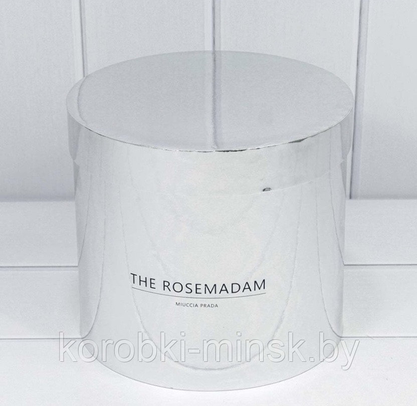 Коробка "The Rosemadam" 15*12 см. Серебряный