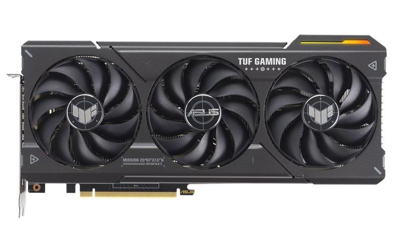 Видеокарта Asus PCI-E 4.0 TUF-RTX4070S-O12G-GAMING NVIDIA GeForce RTX 4070 Super 12Gb 192bit GDDR6X 2565/21000 - фото 1 - id-p224437217