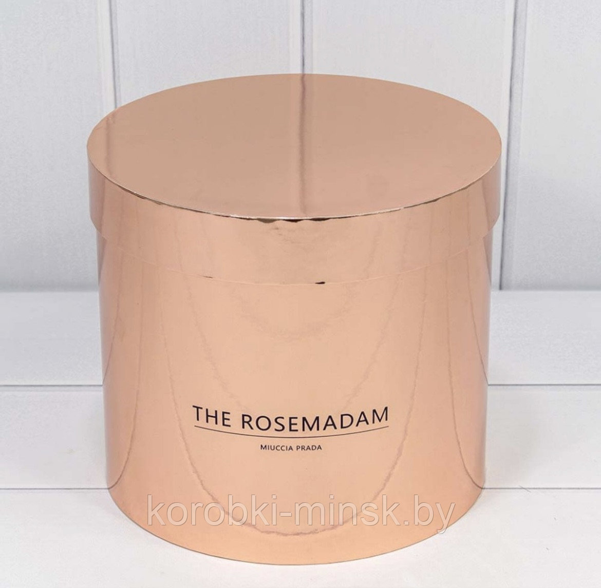 Коробка "The Rosemadam" 23*20 см. Бронзовый