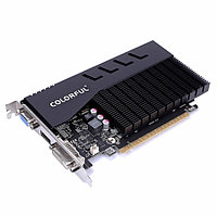 Видеокарта 1Gb PCI-E DDR3 Colorful GT710 NF 1GD3(-V) (RTL) D-Sub+DVI+HDMI GeForce GT710