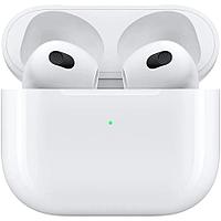 Гарнитура вкладыши Apple AirPods 3 A2565,A2564,A2897 белый беспроводные bluetooth в ушной раковине (MPNY3ZA/A)