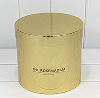 Коробка "The Rosemadam" 25*22,5 см. Золотой